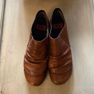Rieker leather womens shoes